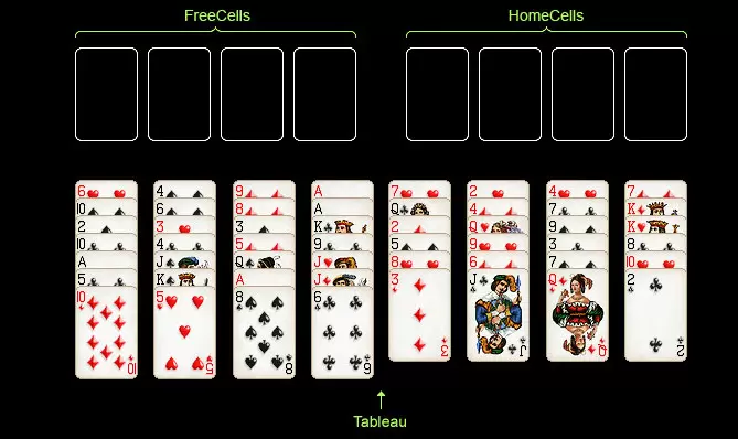 FreeCell Solitaire picture